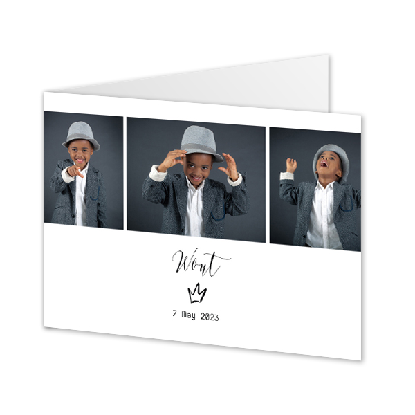 Foldede Fotokort Landskab 14,3 x 10 cm