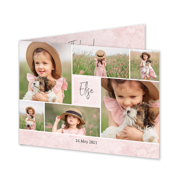 Foldede Fotokort Landskab 14,3 x 10 cm