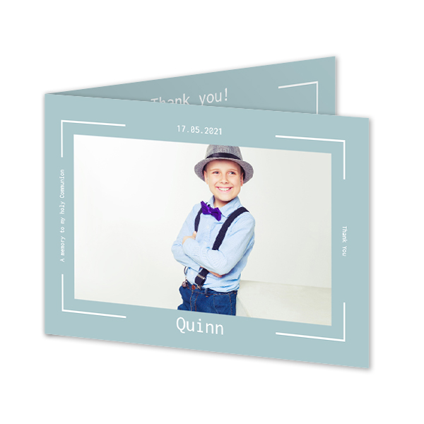 Faire-part 2 volets Paysage 14,3 x 10 cm