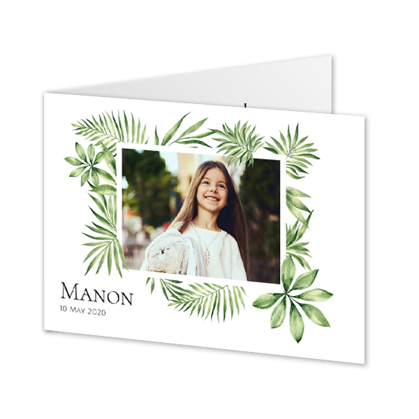 Folded Card Landscape 14,3 x 10 cm Folded Card Landscape 14,3 x 10 cm