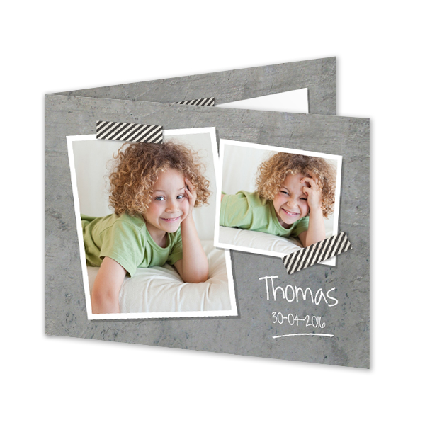 Doble Fotokort Liggende 14,3 x 10 cm