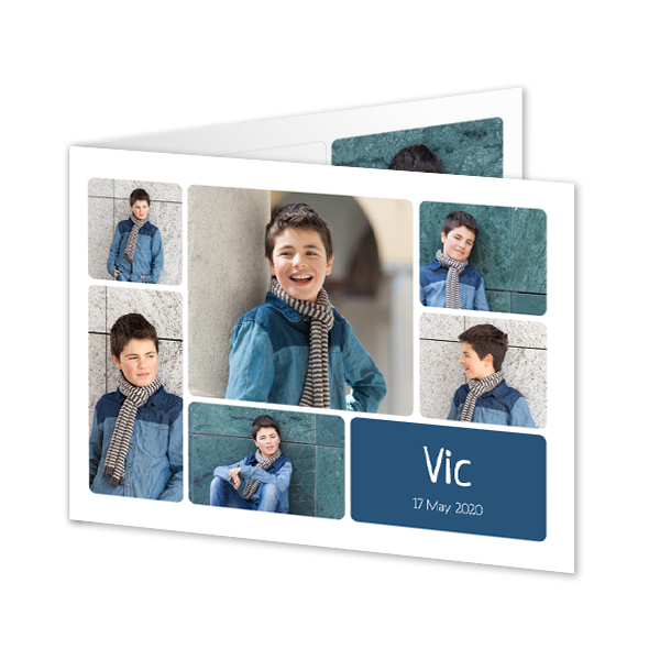 Folded Card Landscape 14,3 x 10 cm