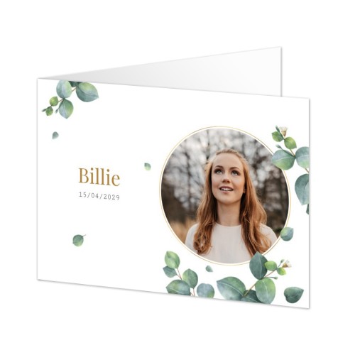 Folded Card Landscape 14,3 x 10 cm Folded Card Landscape 14,3 x 10 cm