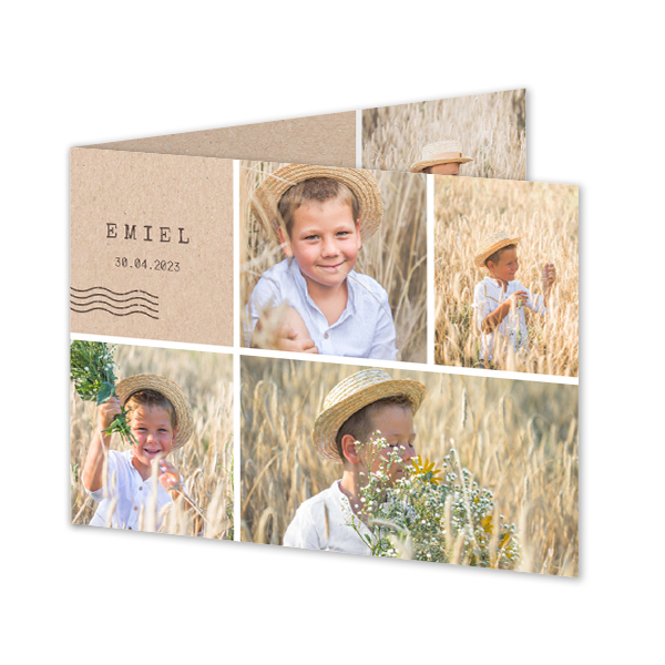 Folded Card Landscape 14,3 x 10 cm Folded Card Landscape 14,3 x 10 cm