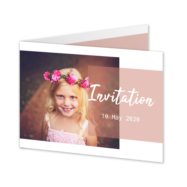 Folded Card Landscape 14,3 x 10 cm