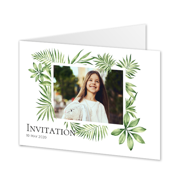 Folded Card Landscape 14,3 x 10 cm Folded Card Landscape 14,3 x 10 cm