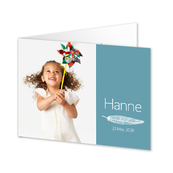 Folded Card Landscape 14,3 x 10 cm