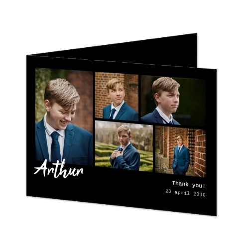 Folded Card Landscape 14,3 x 10 cm