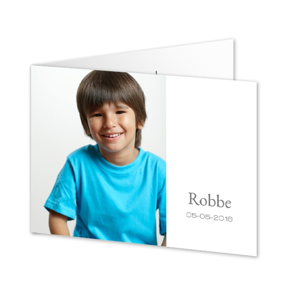 Faire-part 2 volets Paysage 14,3 x 10 cm Faire-part 2 volets Paysage 14,3 x 10 cm