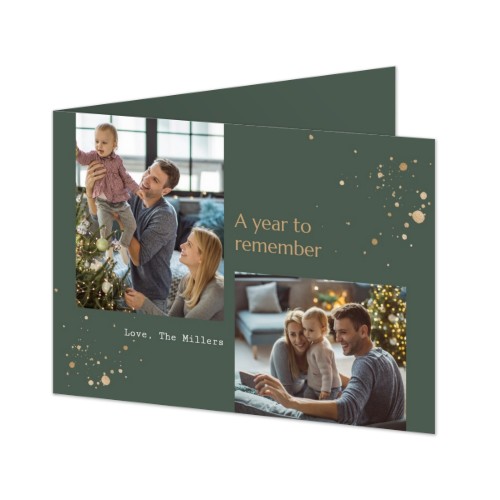 Falt-Grusskarte Querformat 14,3 x 10 cm Falt-Grusskarte Querformat 14,3 x 10 cm