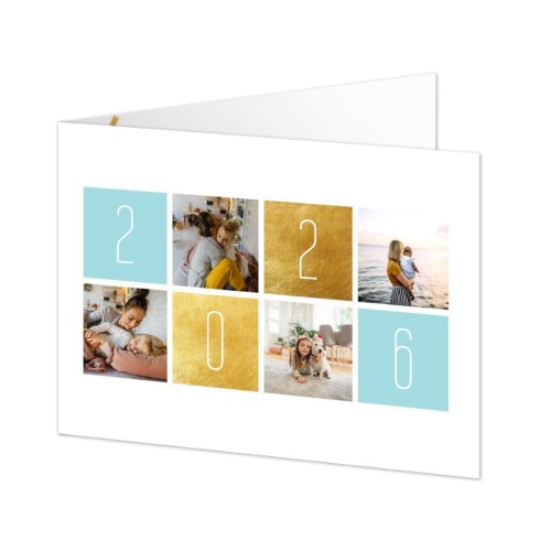 Gevouwen wenskaart liggend 14,3 x 10 cm Gevouwen wenskaart liggend 14,3 x 10 cm