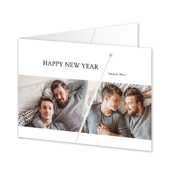 Faire-part 2 volets Paysage 14,3 x 10 cm Faire-part 2 volets Paysage 14,3 x 10 cm