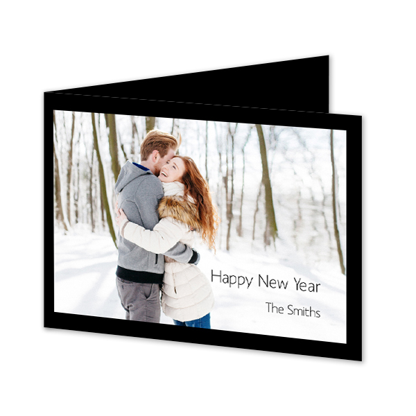 Falt-Grusskarte Querformat 14,3 x 10 cm