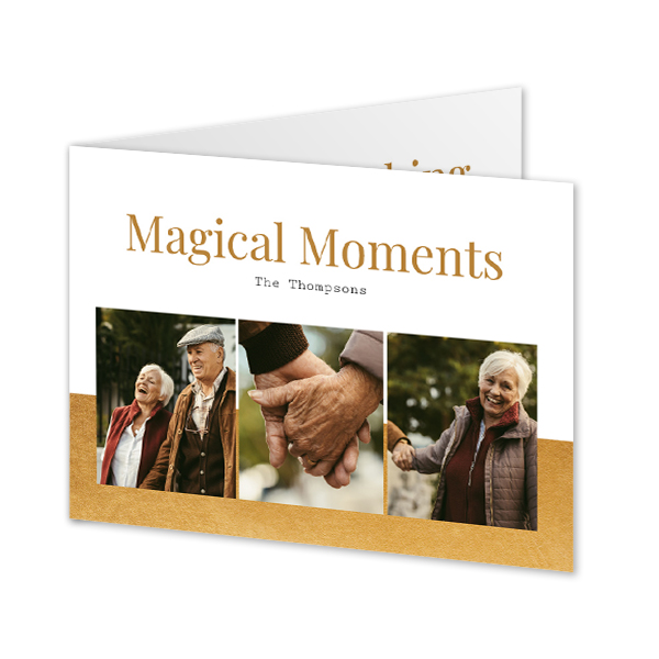 Folded Card Landscape 14,3 x 10 cm