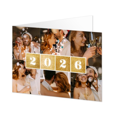 Faire-part 2 volets Paysage 14,3 x 10 cm