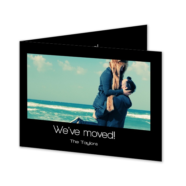 Gevouwen Kaart Liggend 14,3 x 10 cm