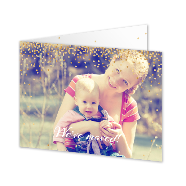 Faire-part 2 volets Paysage 14,3 x 10 cm Faire-part 2 volets Paysage 14,3 x 10 cm