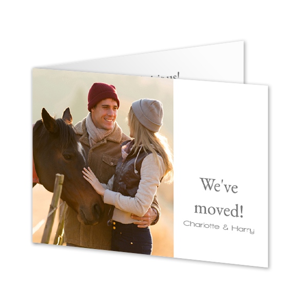 Faire-part 2 volets Paysage 14,3 x 10 cm Faire-part 2 volets Paysage 14,3 x 10 cm