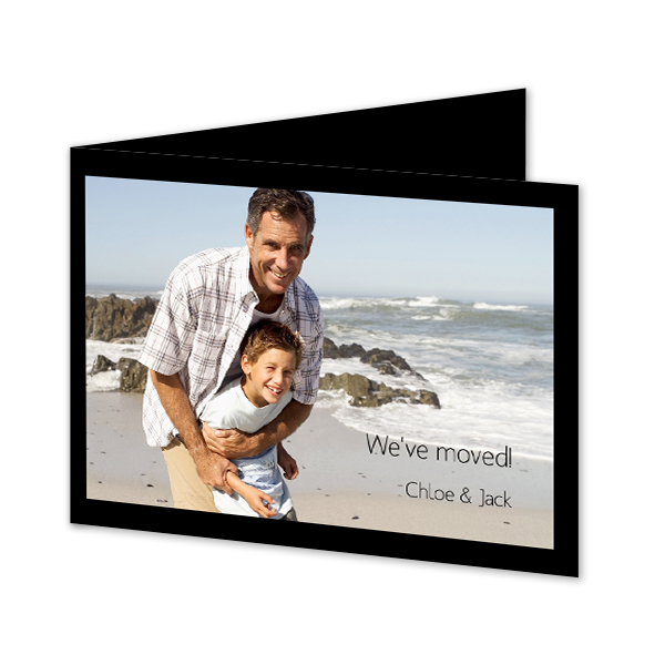 Faire-part 2 volets Paysage 14,3 x 10 cm