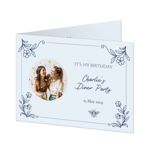 Folded Card Landscape 14,3 x 10 cm