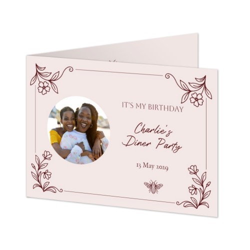 Folded Card Landscape 14,3 x 10 cm