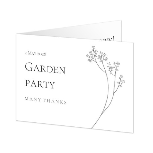 Folded Card Landscape 14,3 x 10 cm