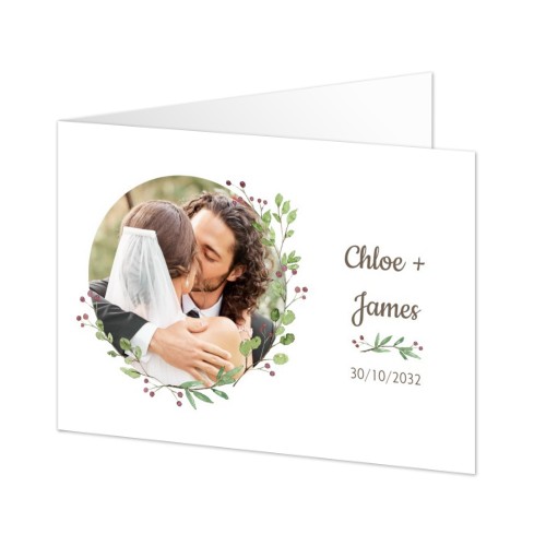 Folded Card Landscape 14,3 x 10 cm