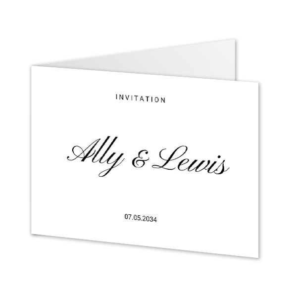 Vikta Fotokort Liggande 14,3 x 10 cm