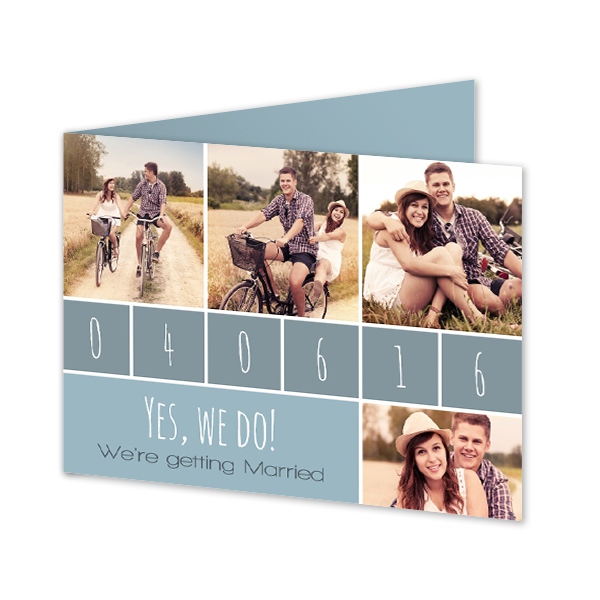 Folded Card Landscape 14,3 x 10 cm