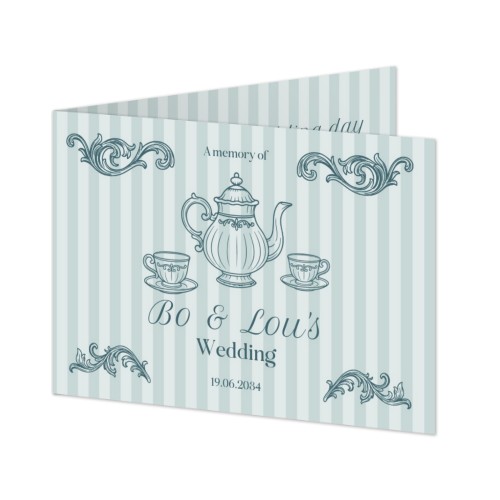 Faire-part 2 volets Paysage 14,3 x 10 cm Faire-part 2 volets Paysage 14,3 x 10 cm