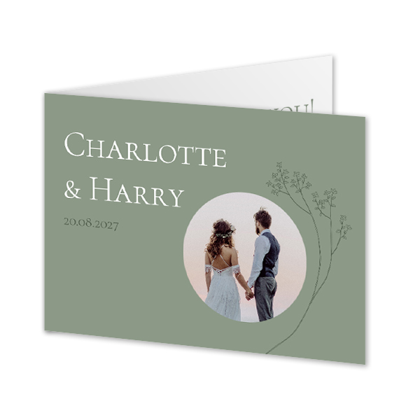 Folded Card Landscape 14,3 x 10 cm Folded Card Landscape 14,3 x 10 cm