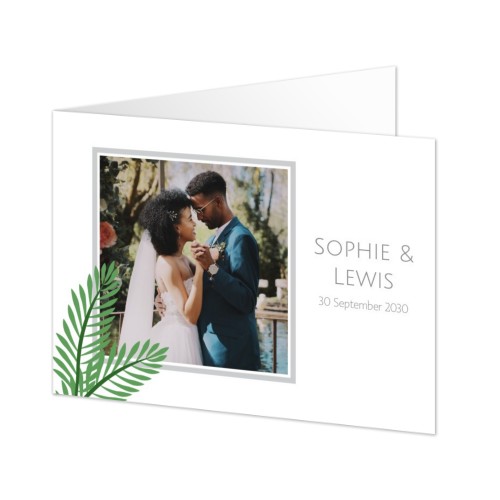 Folded Card Landscape 14,3 x 10 cm