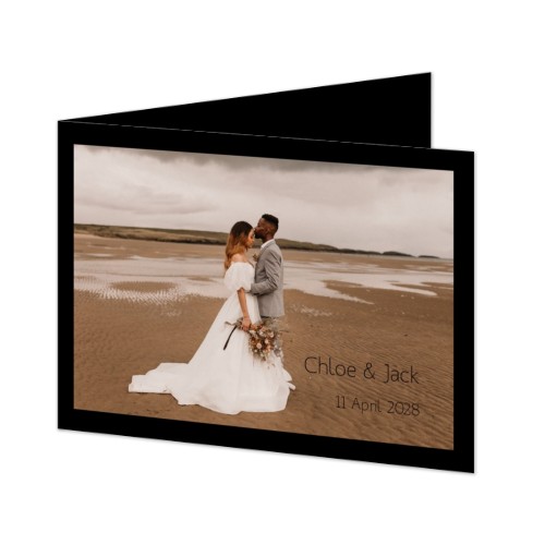 Folded Card Landscape 14,3 x 10 cm