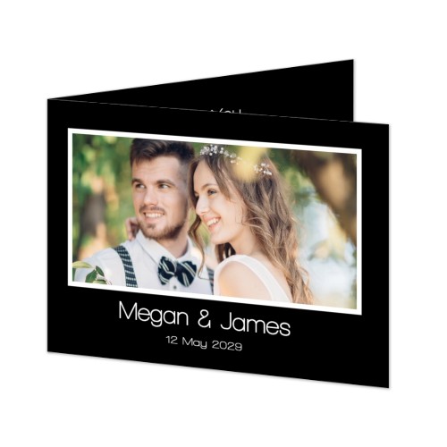 Foldede Fotokort Landskab 14,3 x 10 cm