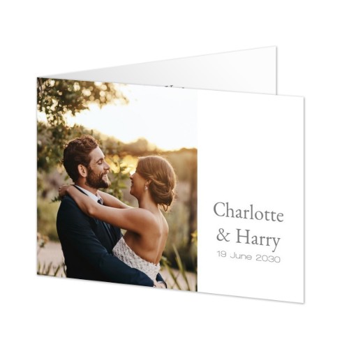 Doble Fotokort Liggende 14,3 x 10 cm