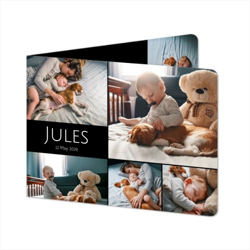 Faire-part 2 volets Paysage coins arrondis 14,3 x 10 cm Faire-part 2 volets Paysage coins arrondis 14,3 x 10 cm