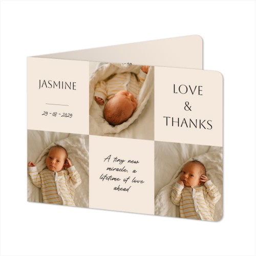 Faire-part 2 volets Paysage coins arrondis 14,3 x 10 cm Faire-part 2 volets Paysage coins arrondis 14,3 x 10 cm