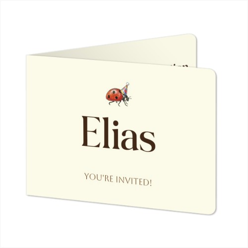 Folded card landscape rounded corners 14,3 x 10 cm