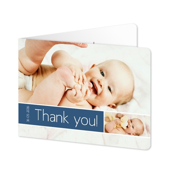 Falt-Grusskarte Querformat mit abgerundeten Ecke 14,3 x 10 cm