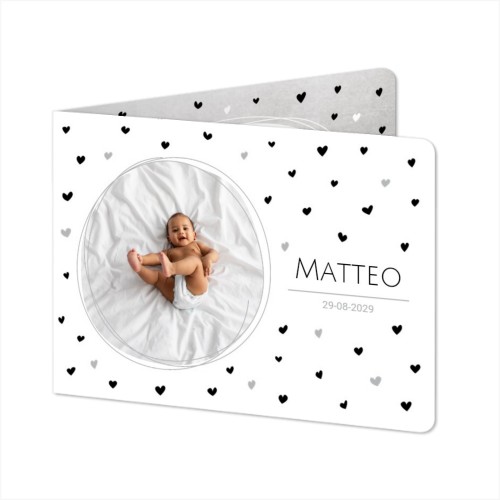 Folded card landscape rounded corners 14,3 x 10 cm Folded card landscape rounded corners 14,3 x 10 cm