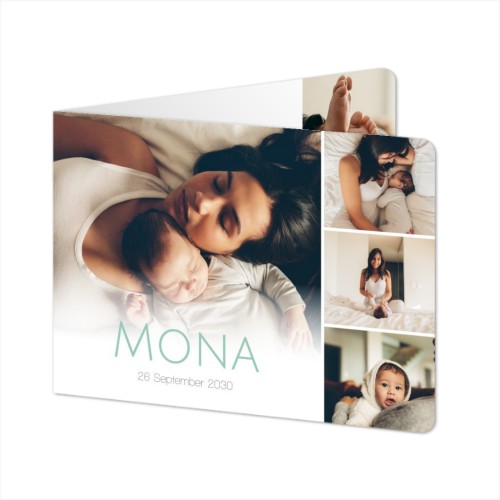 Vikta Fotokort Liggande rundade hörn 14,3 x 10 cm