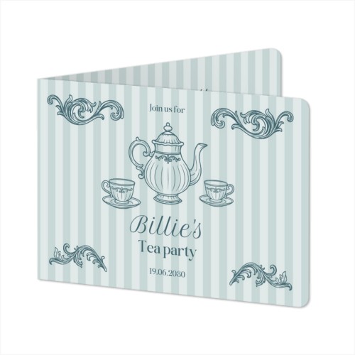 Doble Fotokort Liggende runde hjørner 14,3 x 10 cm