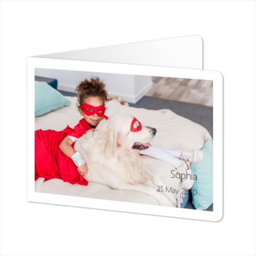 Falt-Grusskarte Querformat mit abgerundeten Ecke 14,3 x 10 cm Falt-Grusskarte Querformat mit abgerundeten Ecke 14,3 x 10 cm