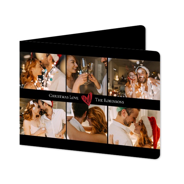 Folded card landscape rounded corners 14,3 x 10 cm Folded card landscape rounded corners 14,3 x 10 cm