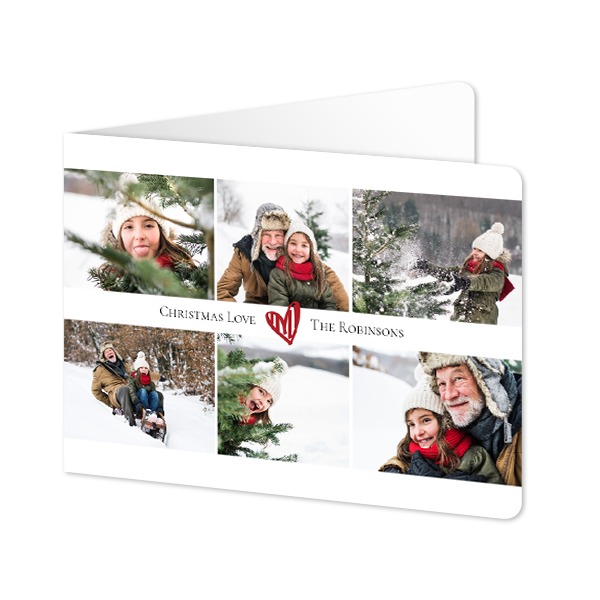 Folded card landscape rounded corners 14,3 x 10 cm Folded card landscape rounded corners 14,3 x 10 cm