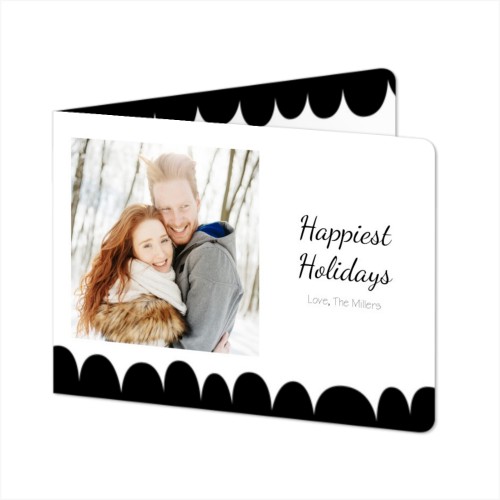 Folded card landscape rounded corners 14,3 x 10 cm Folded card landscape rounded corners 14,3 x 10 cm