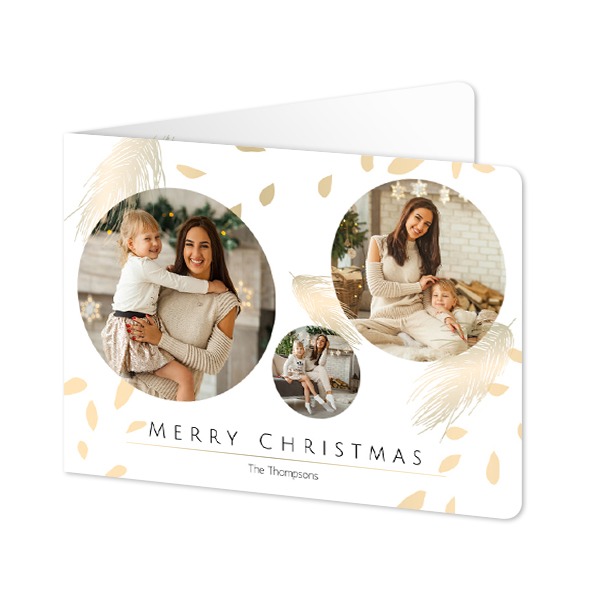 Gevouwen Kaart liggend met ronde hoeken 14,3 x 10 cm Gevouwen Kaart liggend met ronde hoeken 14,3 x 10 cm