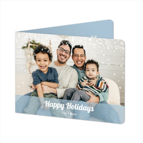 Faire-part 2 volets Paysage coins arrondis 14,3 x 10 cm Faire-part 2 volets Paysage coins arrondis 14,3 x 10 cm