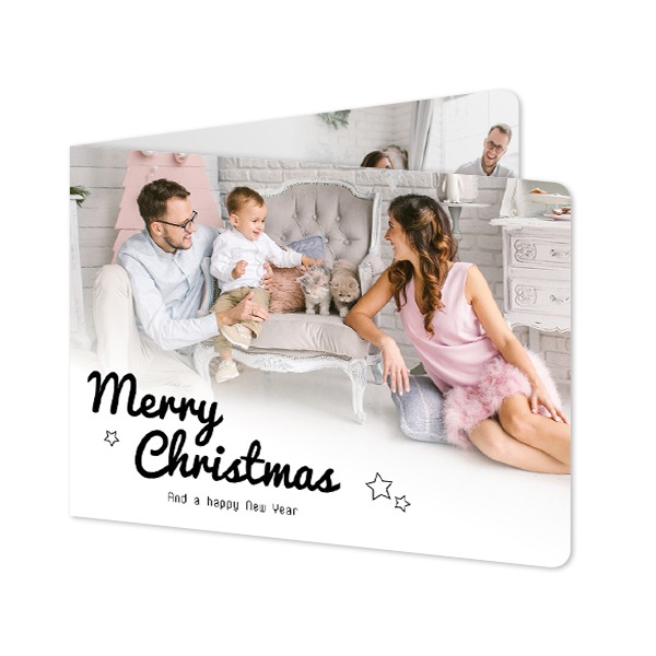 Falt-Grusskarte Querformat mit abgerundeten Ecke 14,3 x 10 cm Falt-Grusskarte Querformat mit abgerundeten Ecke 14,3 x 10 cm