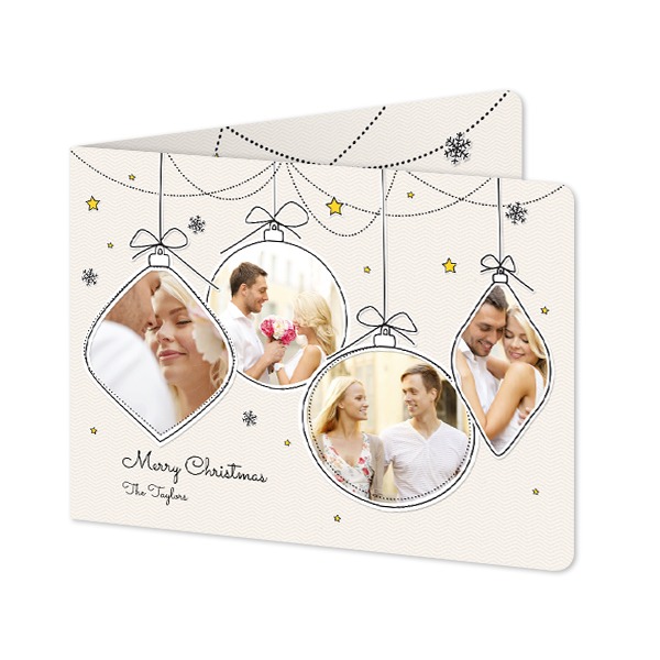 Vikta Fotokort Liggande rundade hörn 14,3 x 10 cm